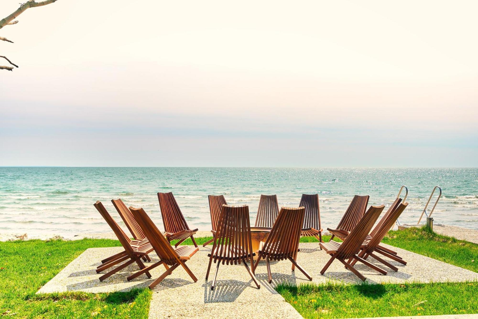 The Long Beach Resort - Beachfront Cottages & Townhouse Suites Wainfleet Exterior foto